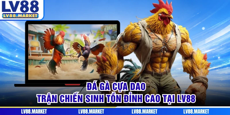 Đá Gà Cựa Dao - Trận Chiến Sinh Tồn Đỉnh Cao Tại LV88