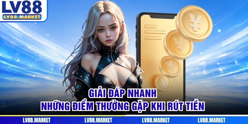 Giải đáp nhanh những điểm thường gặp khi rút tiền